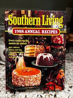 Southern Living 1988 Annual Recipes Cookbook - Excellent condition